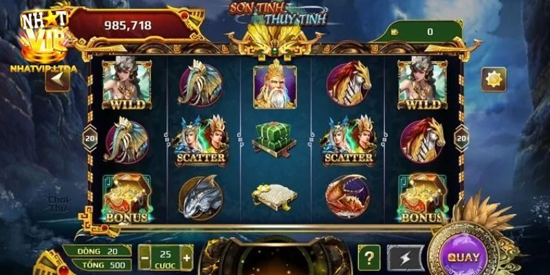 Tựa game dùng máy slot hiện đại hot